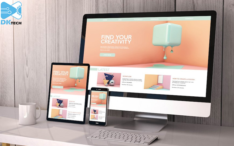 thiết kế website responsive