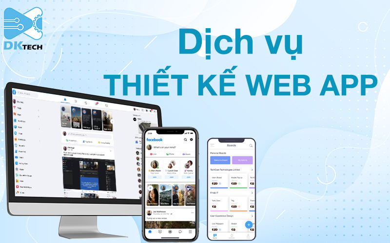 thiết kế web app